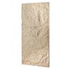 VEVOR 3D Wall Panels, 4 Pack 48 x 24 in PU Natural Stone Imitation Wall Art Tiles, 32 Sq.Ft Coverage Accent Wall Panel