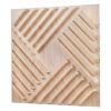 VEVOR 3D Wall Panels, 12-Pack 19.7 x 19.7 in PVC Modern Art Minimalist Salt Tiles, 32 Sq.Ft Coverage Accent Wall Panel