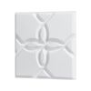 VEVOR 3D Wall Panels, 33-Pack 11.81 x 11.81 in PVC Modern Art Minimalist Floral Tiles, 32 Sq.Ft Coverage Accent Wall Panel