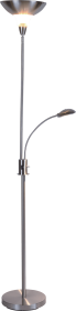 Torch lamp with LED reading light