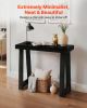 VEVOR 36 in Console Table, Modern Desk Behind the Couch, Wooden Rectangle Entrance Desk, Narrow Long Sofa Table Accent Stand, Ideal for Hallway